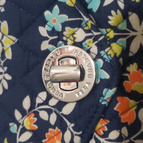 Verás Bradley floral fabric flap small wallet - Picture 5 of 5